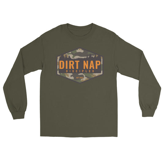 Camo Logo Long Sleeve Shirt