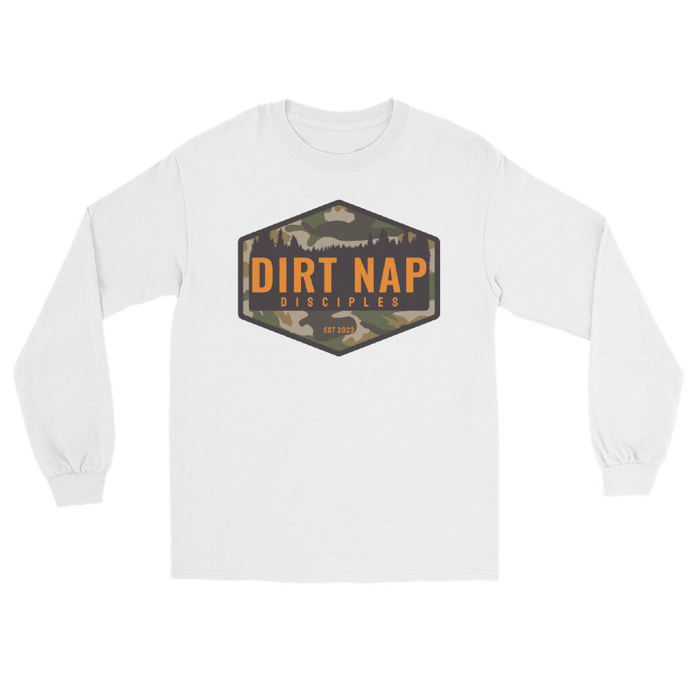 Camo Logo Long Sleeve Shirt